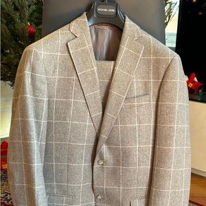 2pc Michael Kors men Italian wool suit 38S